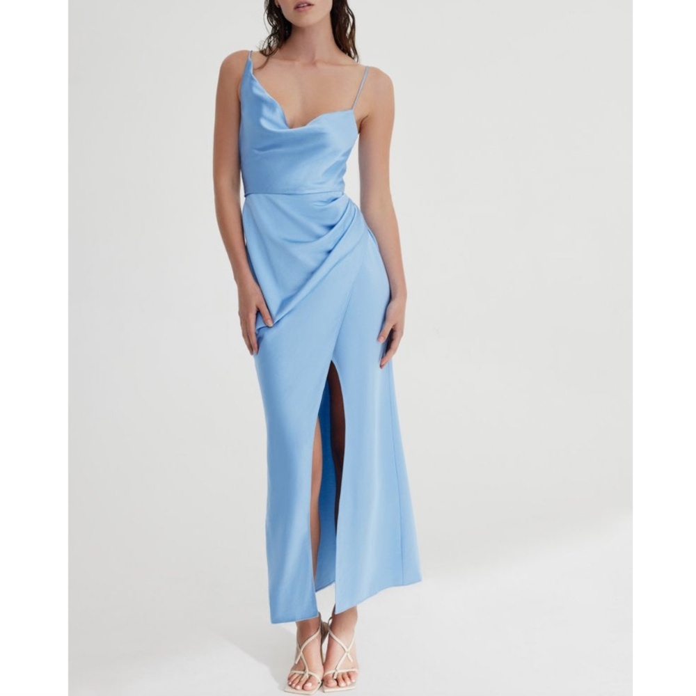 Significant Other Aria Satin Midi Dress